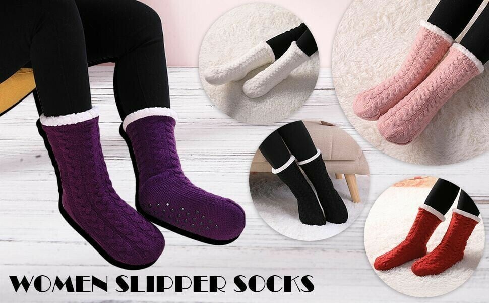 🎅🎅Super Soft Warm Cozy Fleece Socks