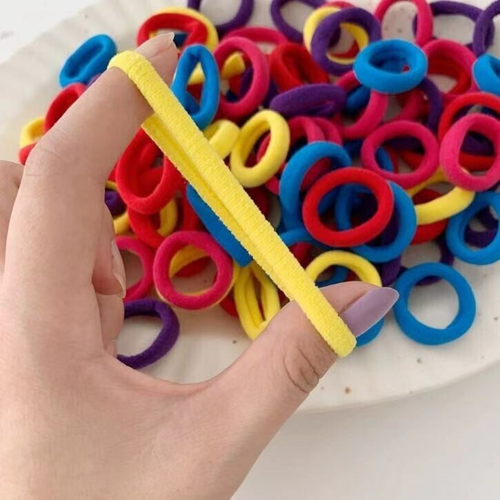 🔥100PCS🔥Elastic headband that won't hurt your hair