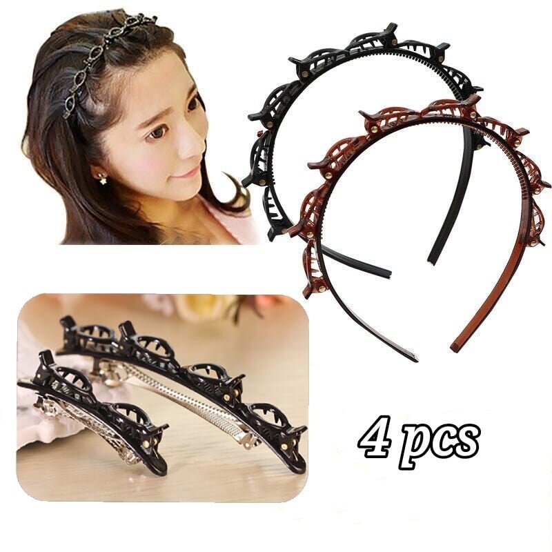Double Bangs Hairstyle Hairpin