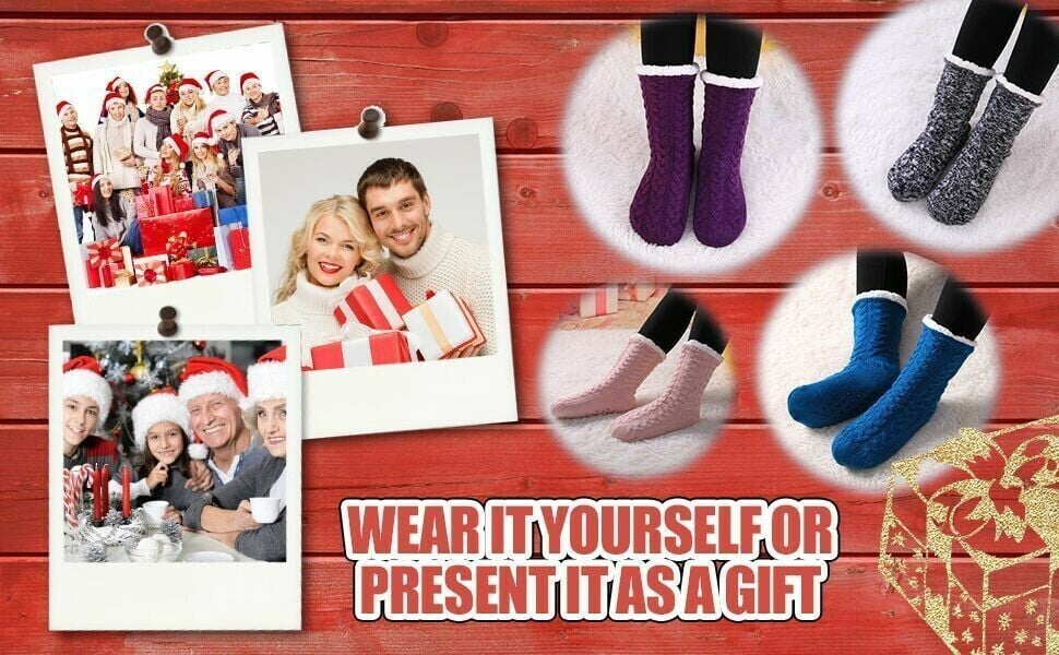 🎅🎅Super Soft Warm Cozy Fleece Socks