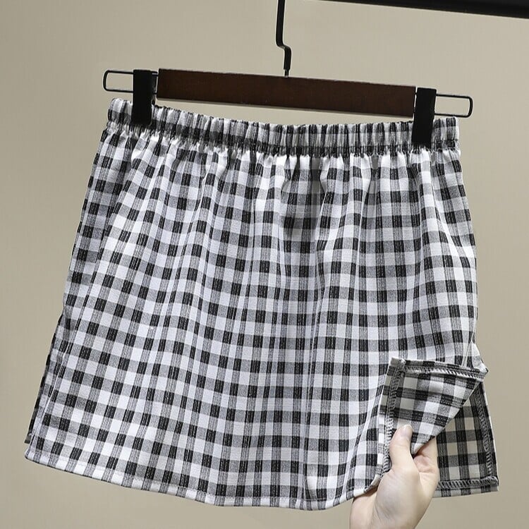 Mini Plaid Skirt Expands Bestseller