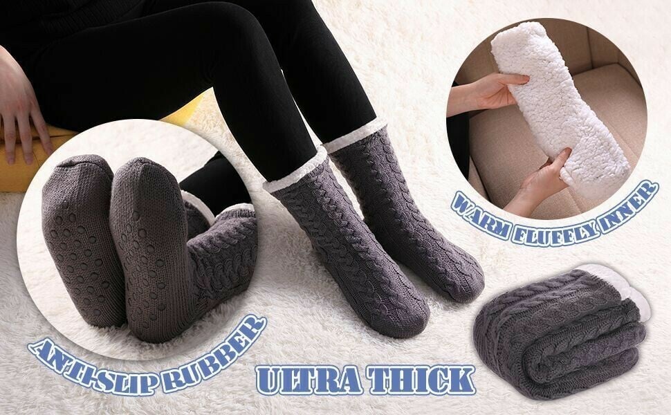 🎅🎅Super Soft Warm Cozy Fleece Socks