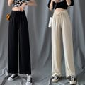 Ice Silk Loose Casual Pants