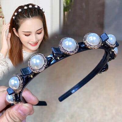 Double Bangs Hairstyle Hairpin